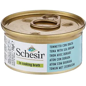 Schesir Kat Tonijn/Dorade 70 gr - 14 stuks pas cher