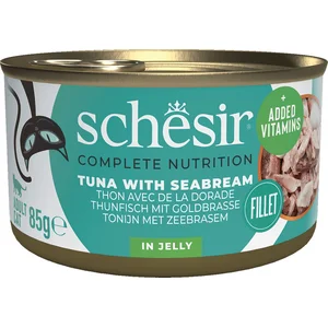 Schesir Kat Blik Ocean 85 g - Kattenvoer - Tonijn&Zeebrasem pas cher