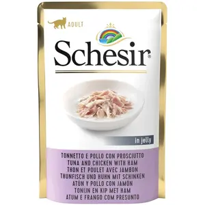Sachet fraicheur 85 g. - Chat - en gelée - 20 x 85gr (8005852172501) - Schesir pas cher