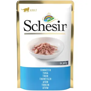 Aliment humide pour chats AGRAS DELIC Schesir Chat sasz.85 g thon en gelée pas cher