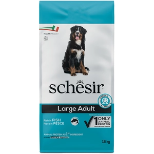 12kg Schesir Large Adult poisson pour chien pas cher