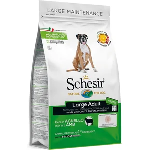 Schesir Dog Dry Large Maintenance Lam - - 12 kg pas cher