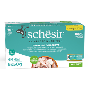 Schesir Schesir Chat - Thon Et Daurade En Gelée - 6 X 50g pas cher