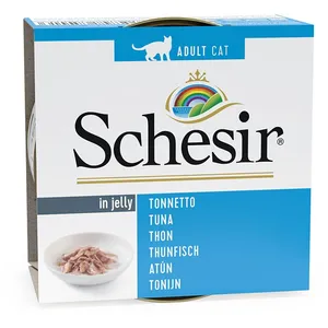 Schesir 20x85g+4 Offertes Thon En Gelée Schesir Boîtes Pour Chat pas cher