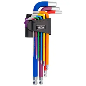 Mvtek Long 309431315 Doppenset 9 Eenheden Veelkleurig pas cher