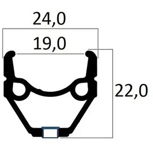Roues et jantes de vélo : Mvtek Jante pas cher