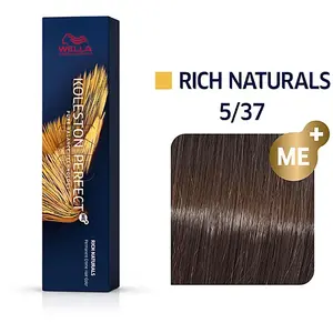 Comparateur de prix : Wella Professionals Koleston Perfect Me+ - Haarverf - 5/37 Rich Naturals - 60ml