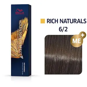Comparateur de prix : Wella Professionals Koleston Perfect Me+ - Haarverf - 6/2 Rich Naturals - 60ml