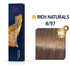 Comparateur de prix : Wella Professionals Koleston Perfect Me+ - Haarverf - 8/97 Rich Naturals - 60ml