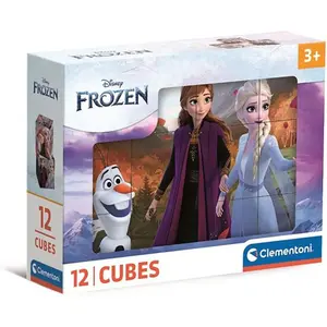 Clementoni Puzzle 12 Cubes La Reine Des Neiges