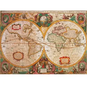 Clementoni - 31229.0 - Puzzle Collection - 1000 Pièces - Carte Antique pas cher