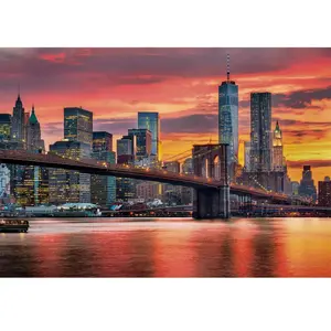 Puzzle 1500 pièces Clementoni East river at Dusk pas cher