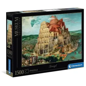 Clementoni - Puzzle Architecture et Monument - Museum Collection - 1500 pièces - Fabriqué en Italie pas cher