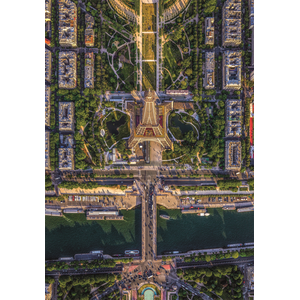 Clementoni Puzzle 1500 Flying Over Paris pas cher