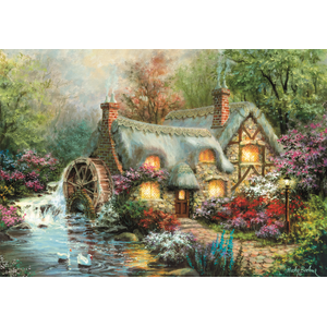 Puzzle 1500 pièces - CLEMENTONI - Retraite champêtre - Paysage et nature - Intérieur - Adulte