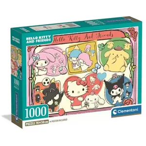 Clementoni Hello Kitty 1000 pièces (1000 pièces) pas cher
