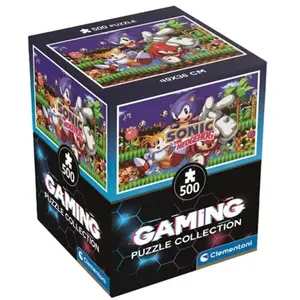 Puzzle 500 pièces Clementoni Cube Sonic pas cher