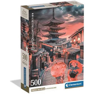 CLEMENTONI - Compact 500 pièces - Evening in Kyoto pas cher