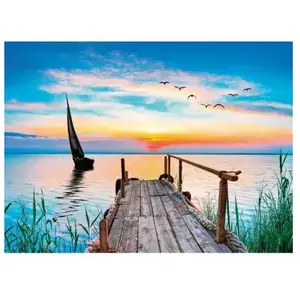Puzzle 500 pièces Clementoni Peace Peaceful Wind pas cher