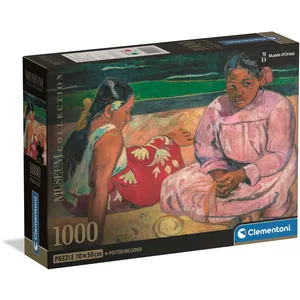 CLEMENTONI - Compact 1000 pièces - Gauguin : Femmes de Tahiti pas cher