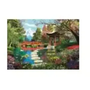 Clementoni Puzzle 1000 pièces + Poster : Jardins du Fuji pas cher