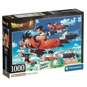 Puzzle compact 1000 pièces Clementoni Dragon Ball Super pas cher