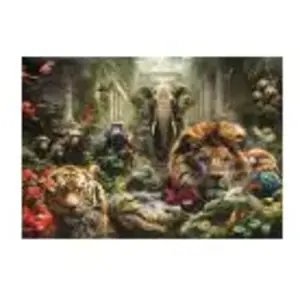 Comparateur de prix : Puzzle 1000 pièces - CLEMENTONI - Jungle Mystique - Paysage et nature - Mixte - Intérieur