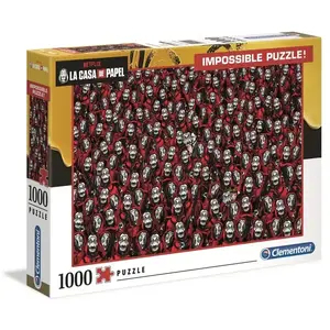 Puzzle 1000 pièces Clementoni La Casa de Papel Impossible pas cher