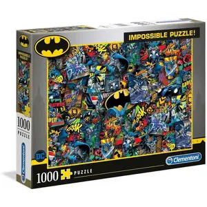 Puzzle 1000 pièces Clementoni Batman Impossible pas cher