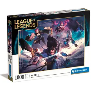 Clementoni LEAGUE OF LEGENDS 2 (1000 STUKJES) pas cher