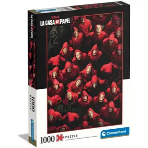Clementoni La Casa De Papel - 1000 pièces pas cher