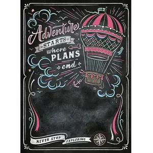 Clementoni Black Board Puzzle - Travel 39478 pas cher