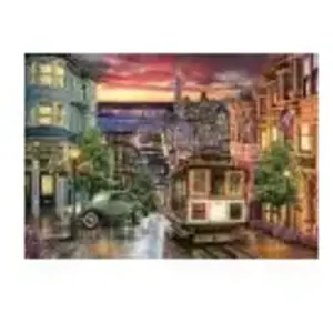 Puzzle Compact Clementoni San Francisco 1000 pièces pas cher