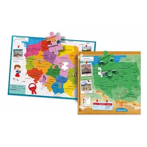 Clementoni Carte de la Pologne 50021 pas cher