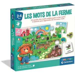 Les mots de la ferme CLEMENTONI pas cher