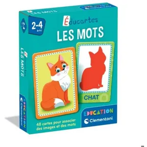 Clementoni Éducartes : Les mots pas cher