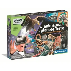 Jeu de sciences et d'expérience Clementoni Les animaux de la planète T... pas cher
