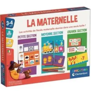 Jeu de société - jeu de plateau. Clementoni - La Maternelle Clementoni pas cher