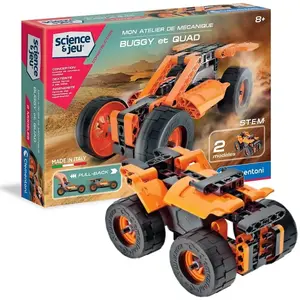 Clementoni - Science & Jeu - Buggy & Quad à friction pas cher