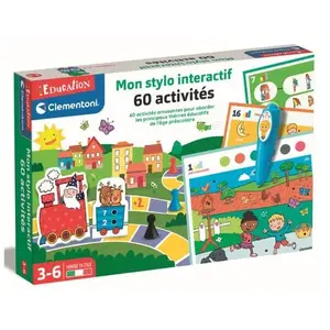 ADN Mon Stylo parlant 60 activités Clementoni pas cher