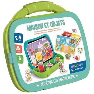 CLEMENTONI - Mallette magnétique - Mots et objets - Apprentissage - Dè... pas cher