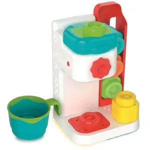 Clementoni Soft Clemmy Speelgoed Koffiezetapparaat - Sensorisch Koffie Apparaat met 6 Blokken - Keuken en Koffiemachine Rollenspel voor Baby en Peuter pas cher