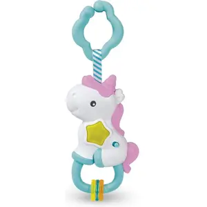 Clementoni Hochet électronique-Licorne, 17333, Multicolore pas cher