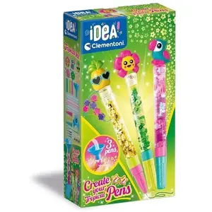 Jeu créatif Clementoni Crée tes stylos Tropical pas cher