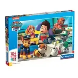 Clementoni - Puzzel 104 Stukjes Maxi Paw Patrol, Kinderpuzzels, 4-6 jaar, 23970 pas cher