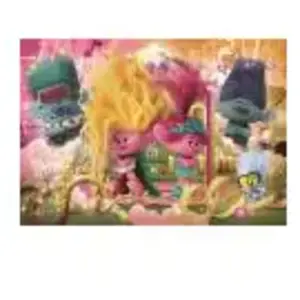 Clementoni - 27268 - Supercolor Puzzle - Trolls 3-104 Pièces, Puzzle Enfants 6 Ans, Puzzle Dessin Animé - Fabriqué En Italie pas cher