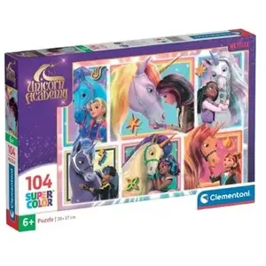 Comparateur de prix : Clementoni 104 pièces - Unicorn Academy