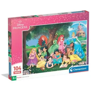 CLEMENTONI - 104 pièces Super - Disney Princess