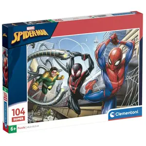 CLEMENTONI SUPERCOLOR MARVEL SPIDER-MAN - 104 PIECES ENFANTS 6 ANS, PU