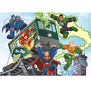 Puzzle - CLEMENTONI - DC Comics - 60 pièces - Pour enfants de 5 ans et plus pas cher